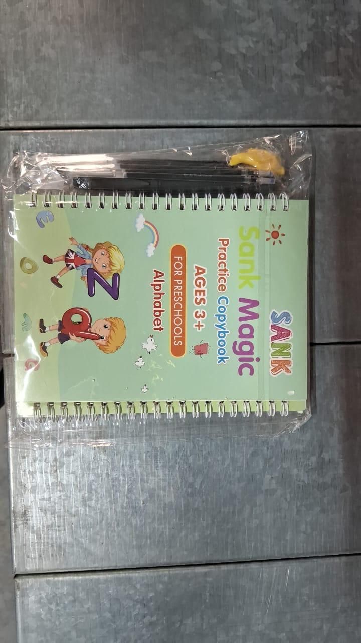 LearnFlow Copybook Bundle – 4 Books, Pen ,Grip& 10 Refills