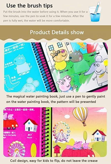 ColorSplash Magic Painting Book