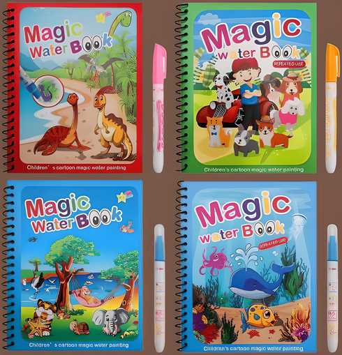 ColorSplash Magic Painting Book