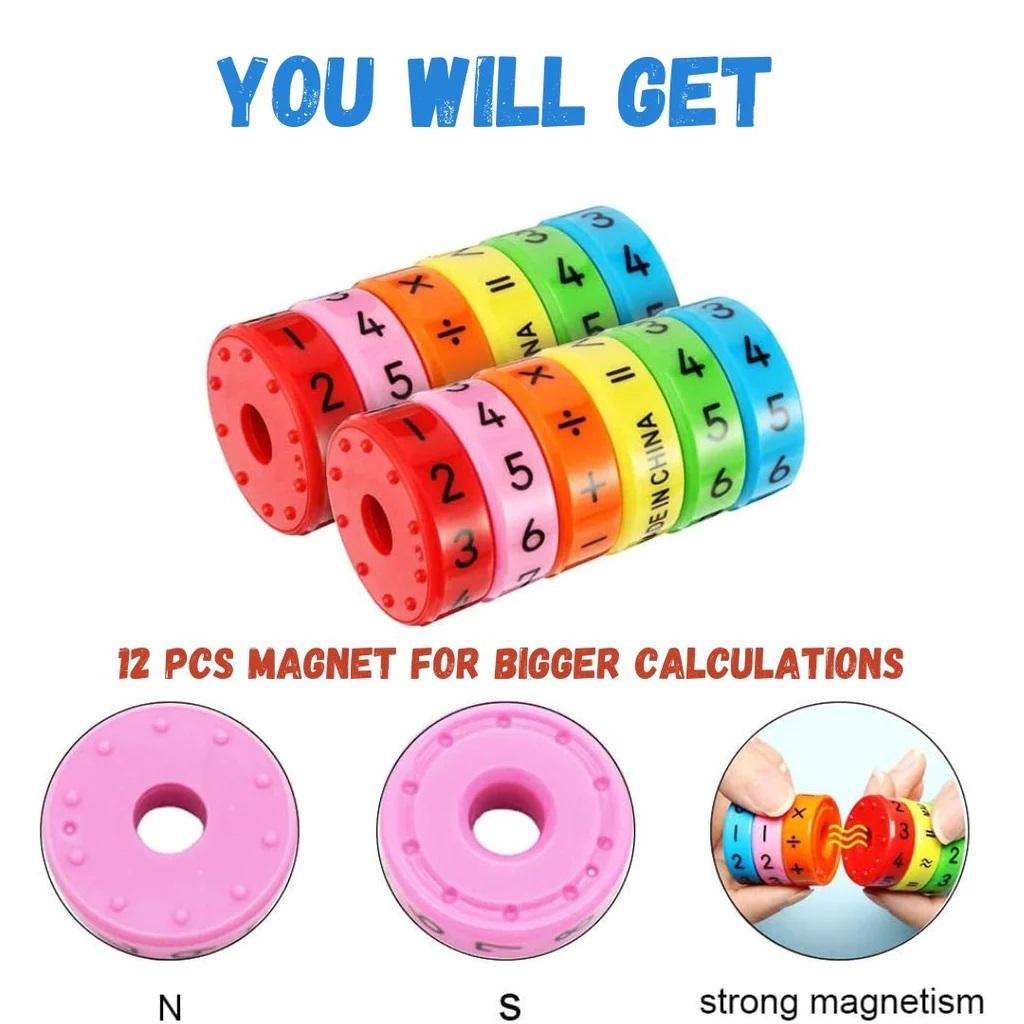 LearnSpin Math Wheel – 6 pcs