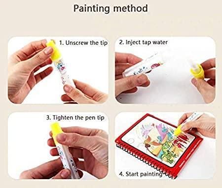 ColorSplash Magic Painting Book