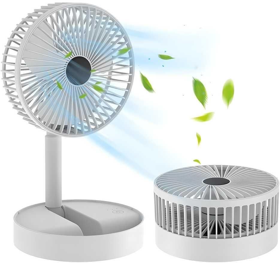 CoolFlow Rechargable Desk Fan