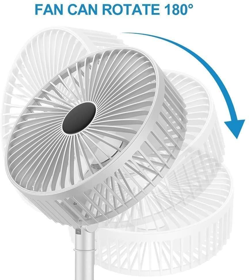 CoolFlow Rechargable Desk Fan